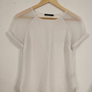 Chiffon Short Sleeve Blouse